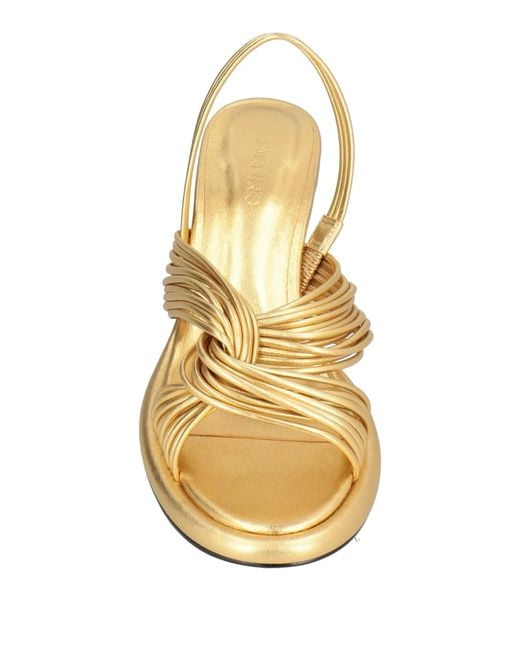 Farm Rio Metallic Backless Sandals