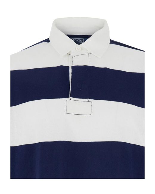 Polo Ralph Lauren Blue Cotton Polo Shirt for men