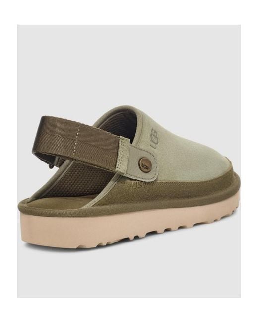 Ugg Green Goldencoast Slingback Strap Clogs for men