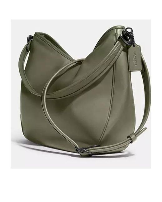 COACH Green Soft Tabby Shoulder Bag