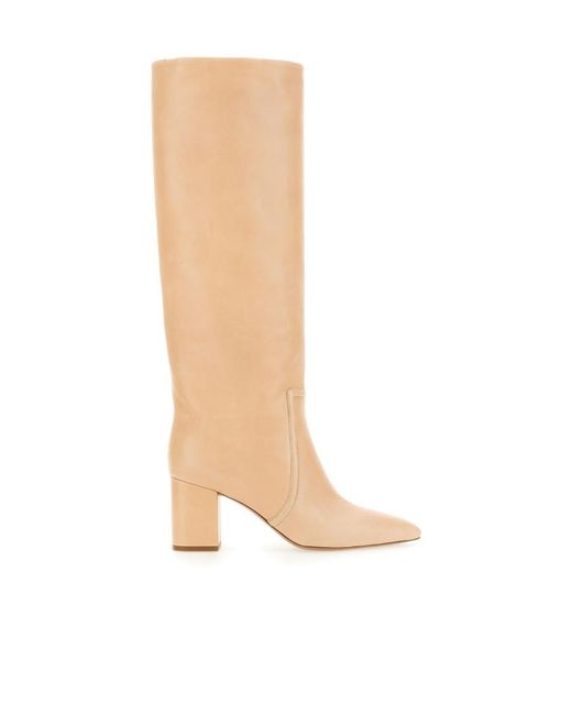 Paris Texas White Knee High Boots
