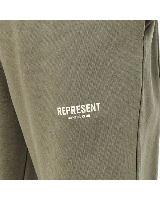 Represent Green Simple And Versatile Trousers for men