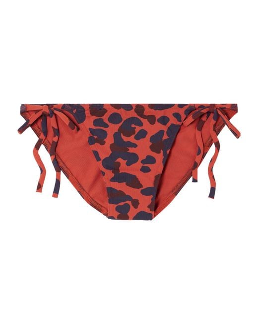 Eres Red Cauri Bikini Bottoms