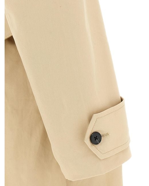 Entire studios Natural Long Trench Coat