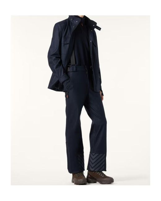 Loro Piana Blue Brusson Salopettes for men