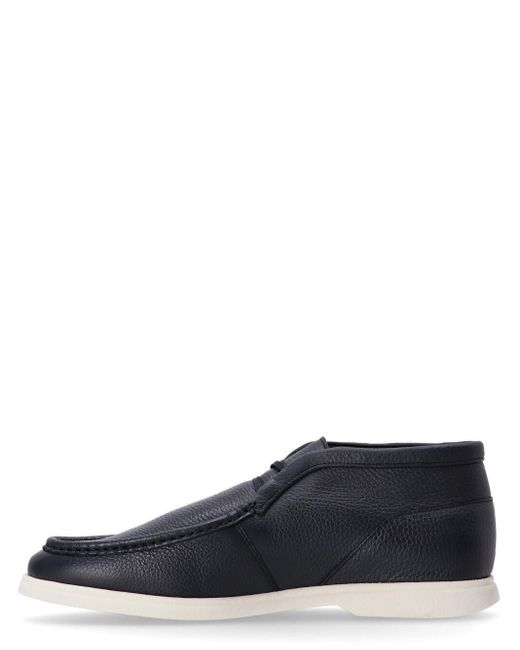 Boss Blue Desert Boots for men