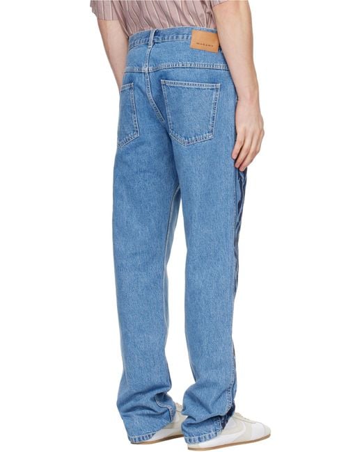 Isabel Marant Blue Lewys Jeans for men