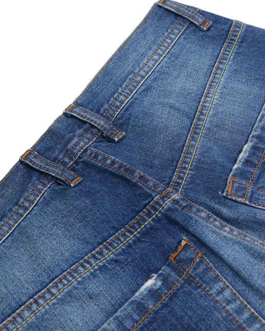 Iceberg Blue Straight Jeans for men