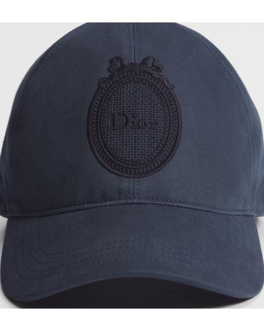 Dior Blue Médaillon D-Player Cap