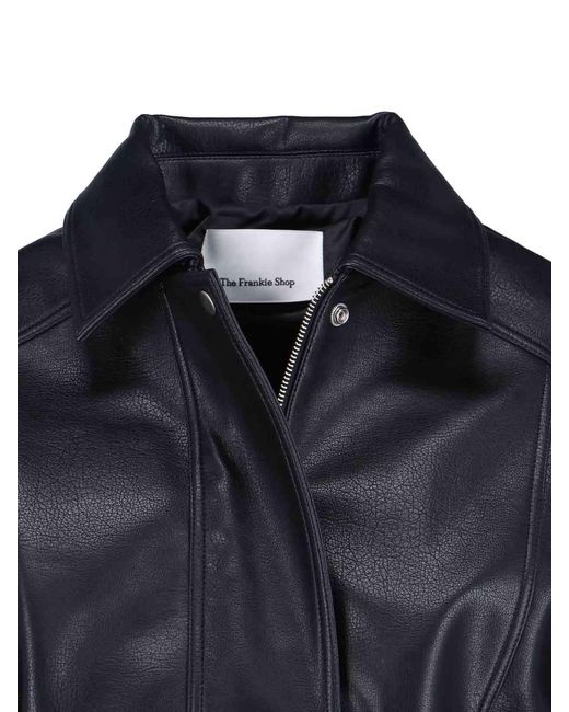 Frankie Shop Black Prescott Oversized Jacket
