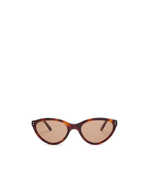 Totême  White Cat-Eye Sunglasses