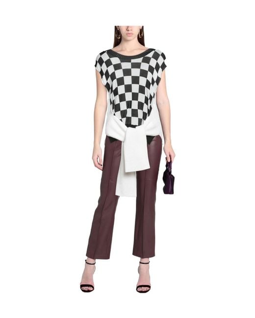 MM6 by Maison Margiela Black Color Blocked Jumpers