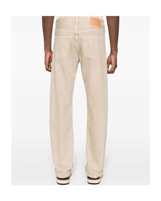 sunflower Natural Straight-Leg Jeans With Belt Loops for men