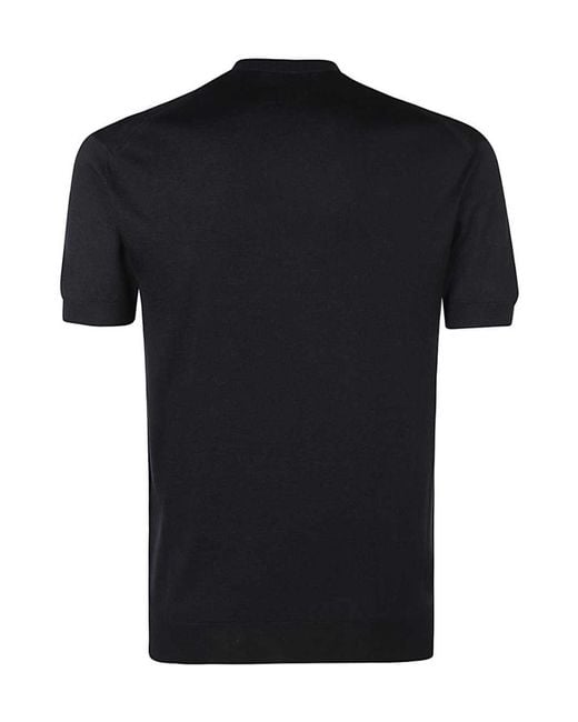 Tom Ford Black Item O-Neck Short-Sleeved T-Shirt for men