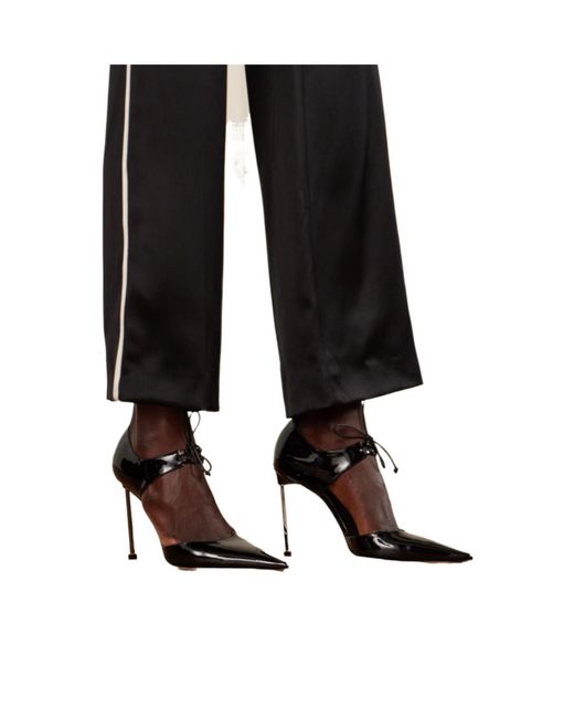 Tom Ford Black 85Mm Leather Pumps