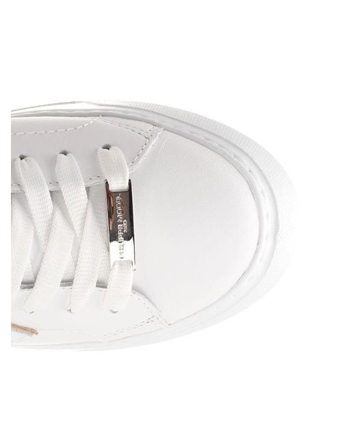 Philippe Model White Temple Low-Top Sneakers