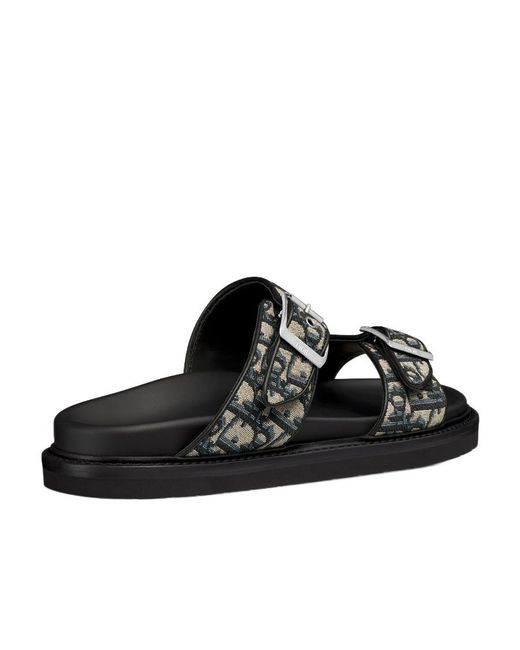 Dior Black Aqua Sandal for men