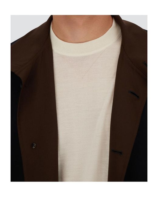 Herno Blue Long-Sleeved Button-Up Jacket for men