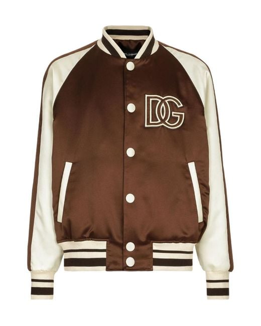 Dolce & Gabbana Brown Outerwears for men