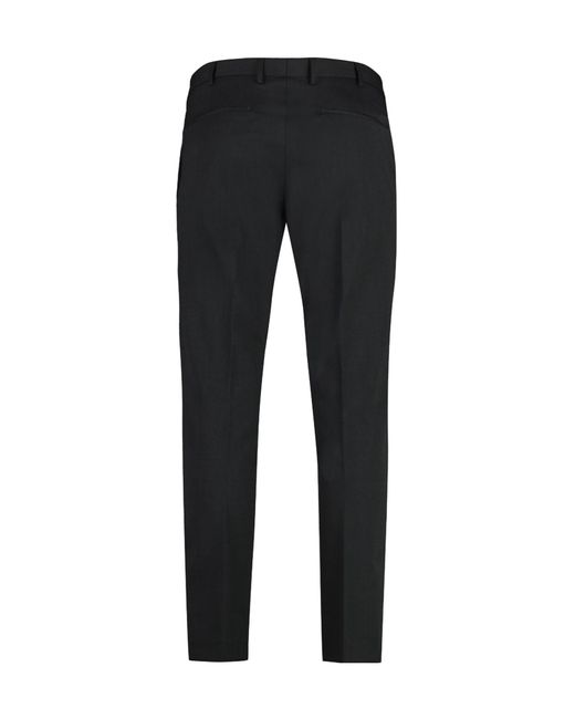 PT01 Black Tory Burch Dieci Wool Blend Slacks for men