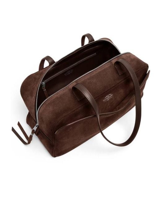 Balenciaga Brown Logo Detailed Medium Bowling Bag