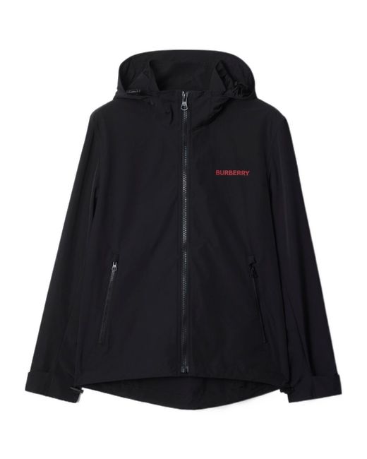 Burberry Black Hooded Jacket for men