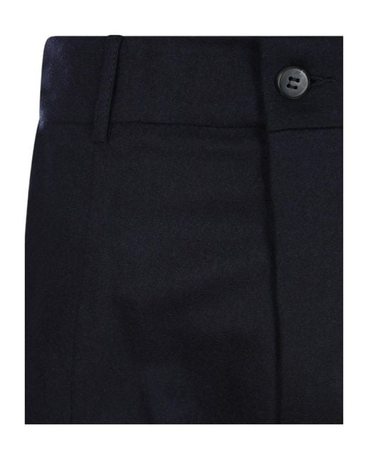 Eleventy Blue Straight-Leg Casual Trousers for men