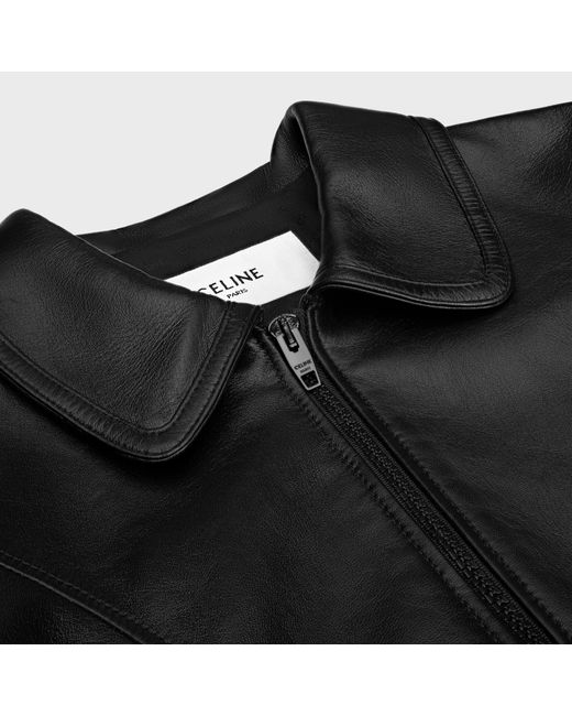 Céline Black Straight Blouson Jacket