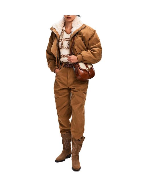 Isabel Marant Natural Cropped Jacket
