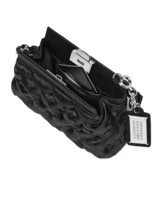 Maison Margiela Black Glam Small Tote Bag