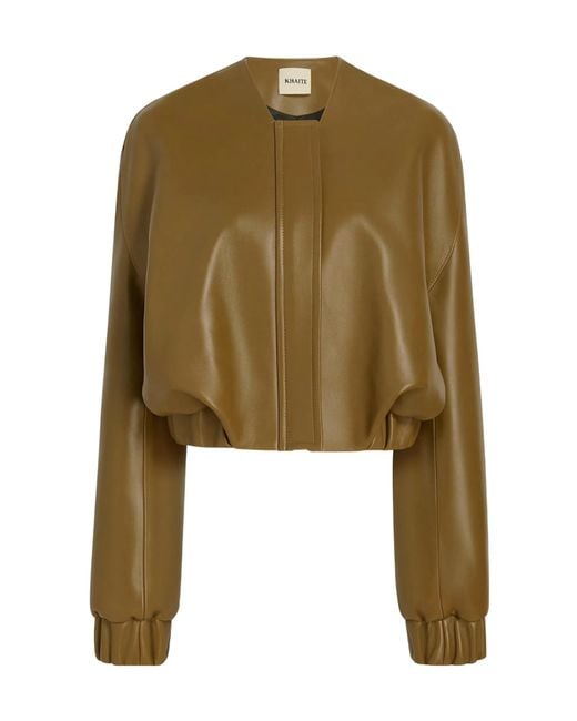 Khaite Green Cordan Jacket