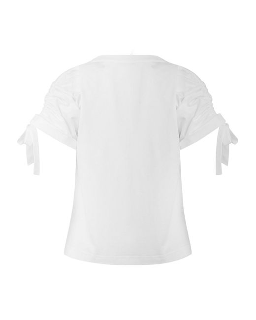 Givenchy White Pure Crew-Neck Short-Sleeve Top