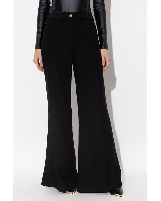 Versace Jeans Black Couture Flared Trousers