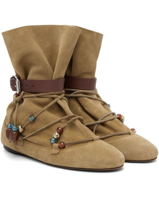 Isabel Marant Brown Letiz Boots