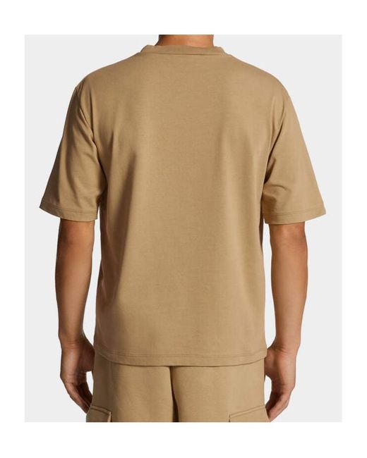 DSquared² Natural Logo Embossed Crewneck T-Shirt for men