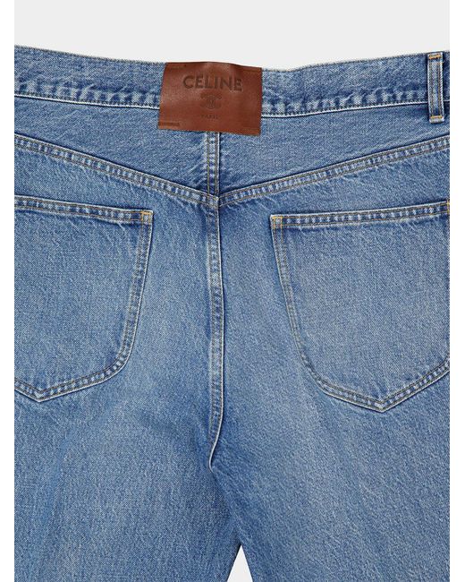 Céline Blue Belt-Loop Jeans for men