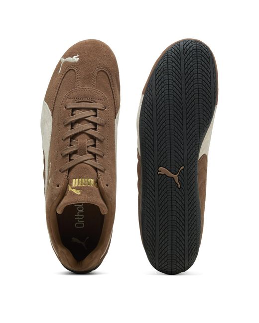 PUMA Brown Lightweight Low-Top Casual Shoes