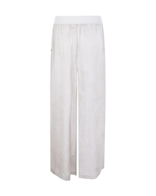 Uma Wang White 'Pansy' Pants