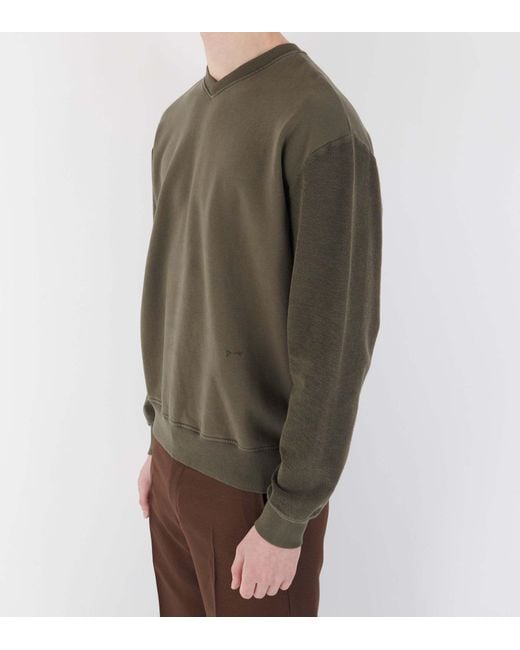 Paloma Wool Green Long-Sleeved Sweatshirt for men