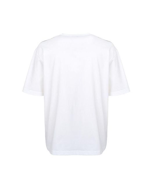 Comme des Garçons White Short-Sleeved T-Shirt for men