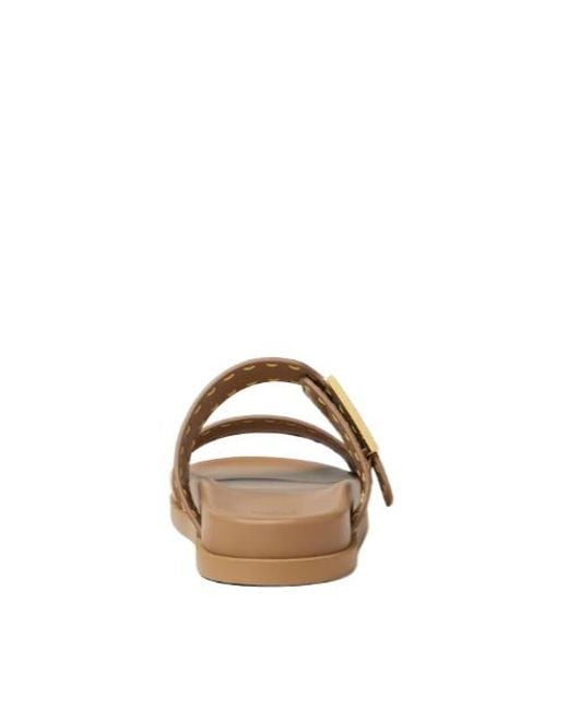 Fendi Multicolor Feel Double-Band Slides