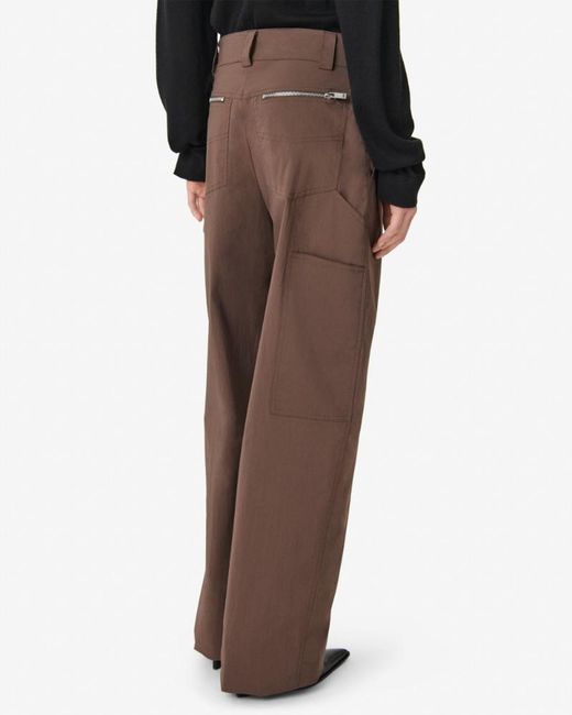 IRO Brown Carpenter Pants