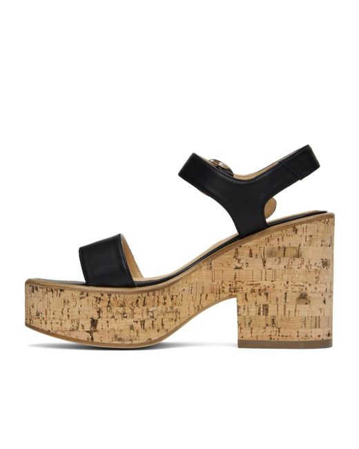 Gabriela Hearst Black Sardis Platform Sandals