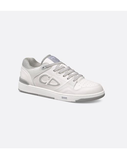 Dior White B57 Dribble Low-Top Sneaker for men