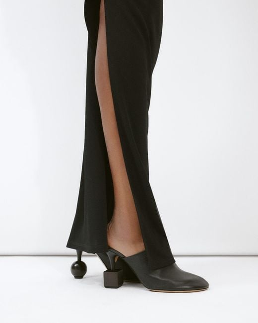 Jacquemus Black The Bisou Slip-On Mules