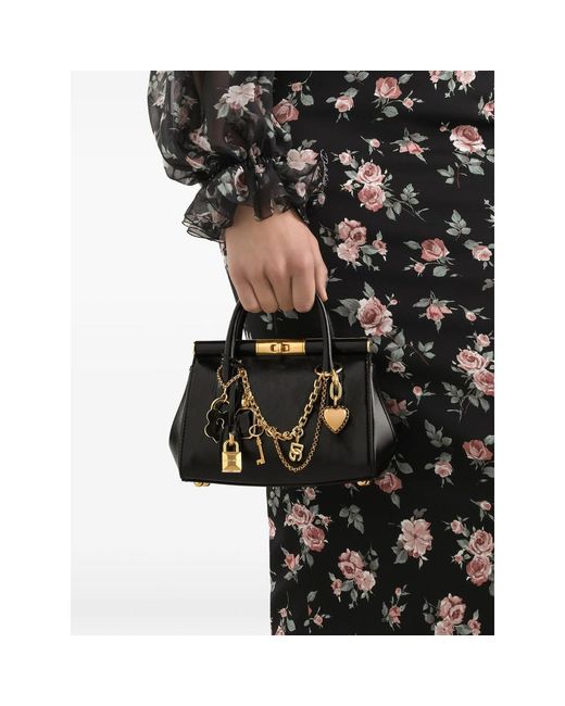 Dolce & Gabbana Black Marlene Day Mini Bag