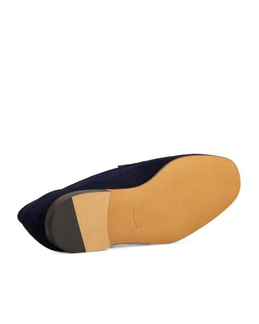 Tod's Blue Slip-On Loafers for men