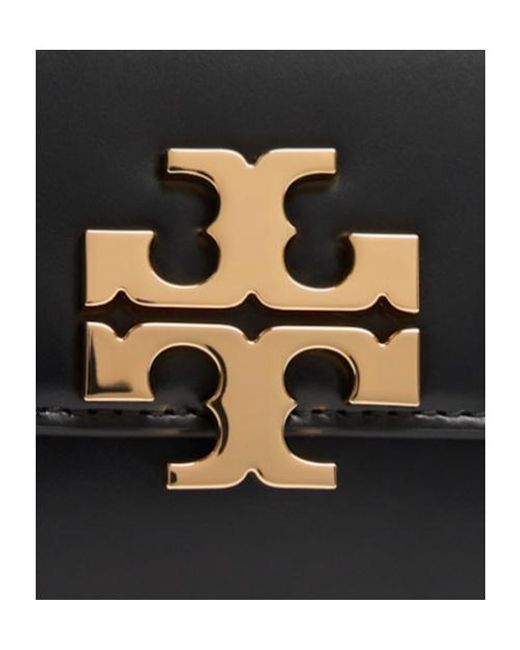 Tory Burch Black Small E/W Eleanor Shoulder Bag