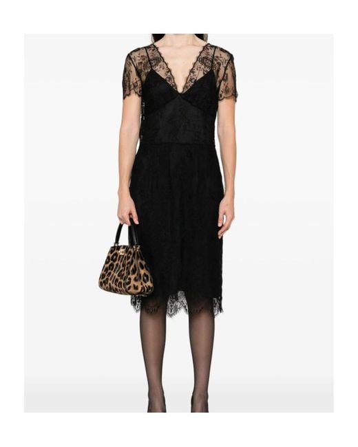Prada Black Lace Dress