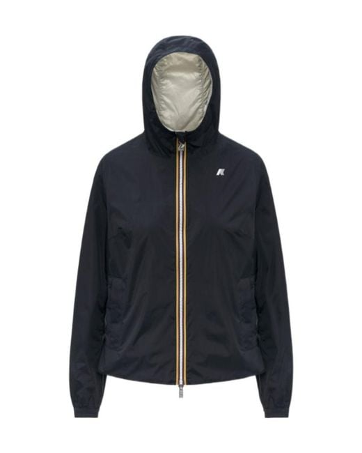 K-Way White Lil 2.0 Plus.2 Reversible Jacket